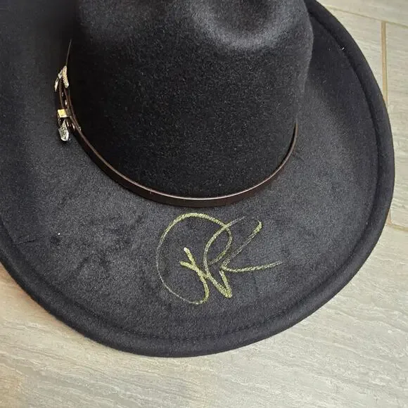 Falling in Reverse SIGNED Ronnie Radke Auto’d Cowboy Hat Official Merch Rare - Picture 3 of 6